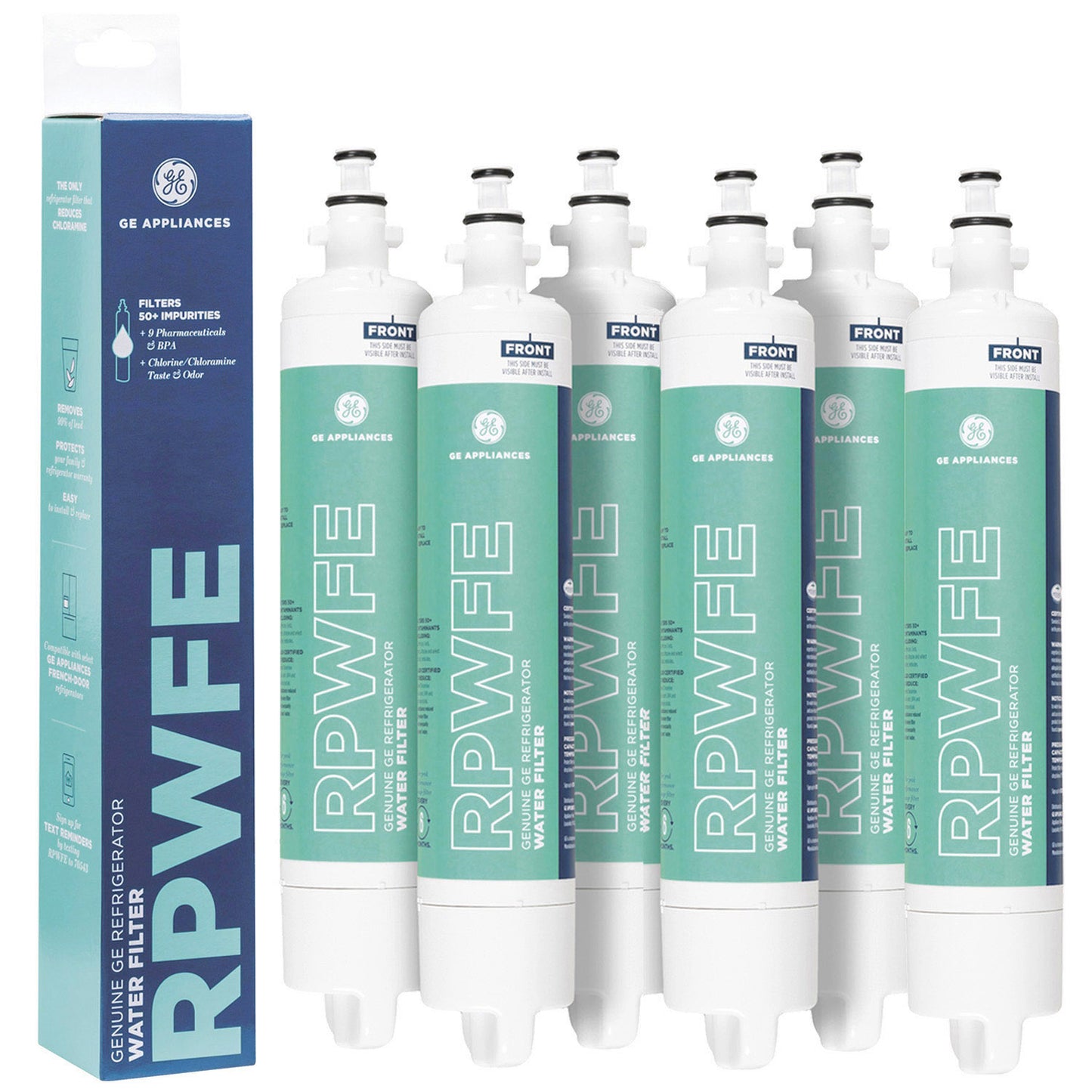 GE RPWFE Refrigerator Water Filter,Easy installation,White